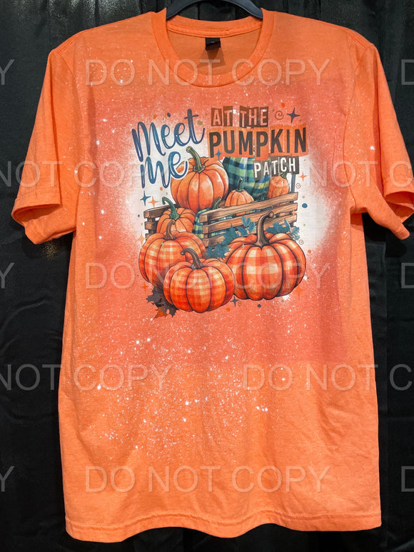 Meet me at the Pumpkin Patch Orange T-shirt