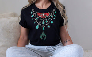 Turquoise Beer Necklace
