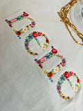 Nene Floral Embroidered Tee