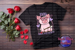 Pigs Have My Heart Unisex T-shirt