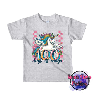 Youth Unicorn Magic 100 Days Of School