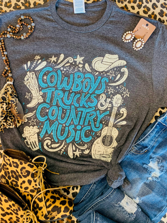 Cowboys Trucks & Country Music