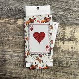 Queen of Hearts Card Slim Can