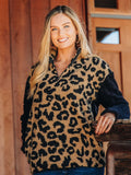 Wild and Sweet Leopard Sherpa