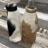 Cowhide Glass Bottle Covers
